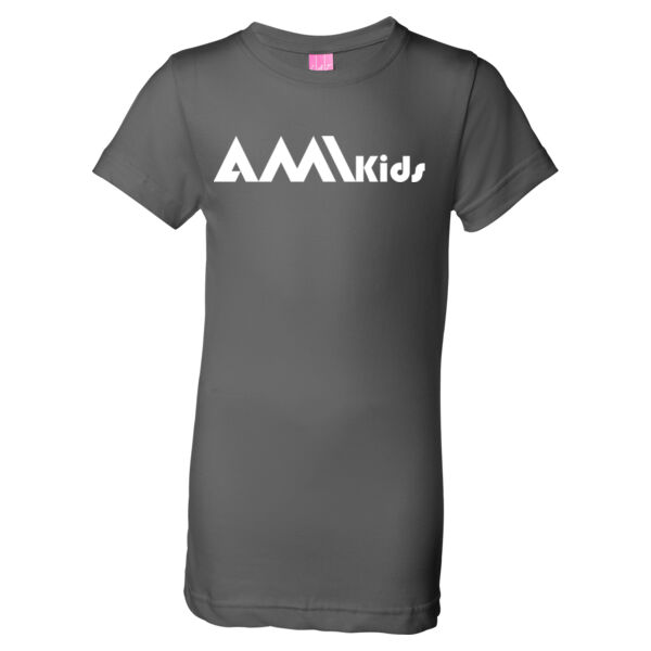 AMIKids - Girls' Fine Jersey Longer Length T-Shirt Thumbnail