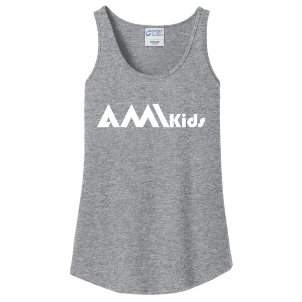 AMIKids - Ladies 5.4 Oz 100% Cotton Tank Top Thumbnail