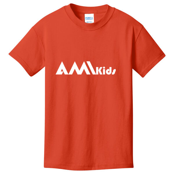 AMIKids - Youth 100% Cotton T Shirt, Short Sleeve Thumbnail