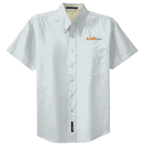 AMIKids - Adult Short Sleeve Easy Care Shirt Thumbnail