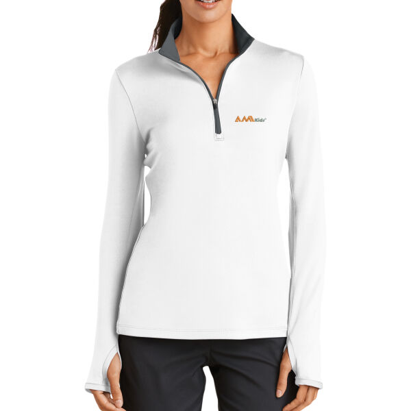 AMIKids - Nike Golf Ladies Dri FIT Stretch 1/2 Zip Cover Up Thumbnail